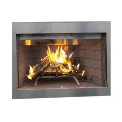 Superior 42-Inch WRE3042 Outdoor Wood Burning Fireplace with White Refractory Panel